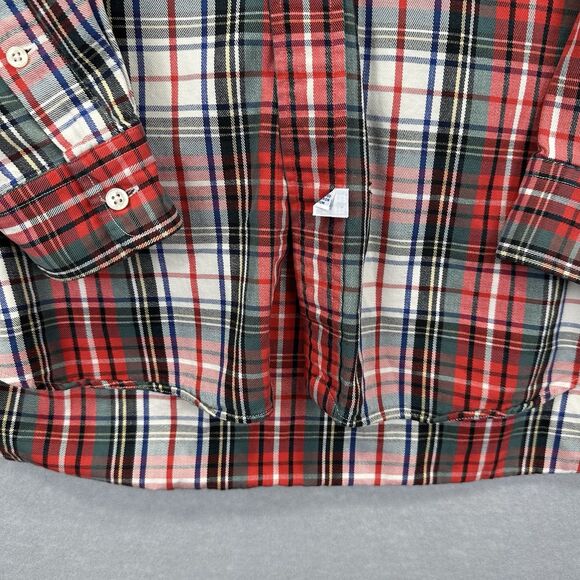 Ralph Lauren Men’s XL Golf Logo Embroidered Long Sleeve Plaid Button Down Pocket - Picture 8 of 11